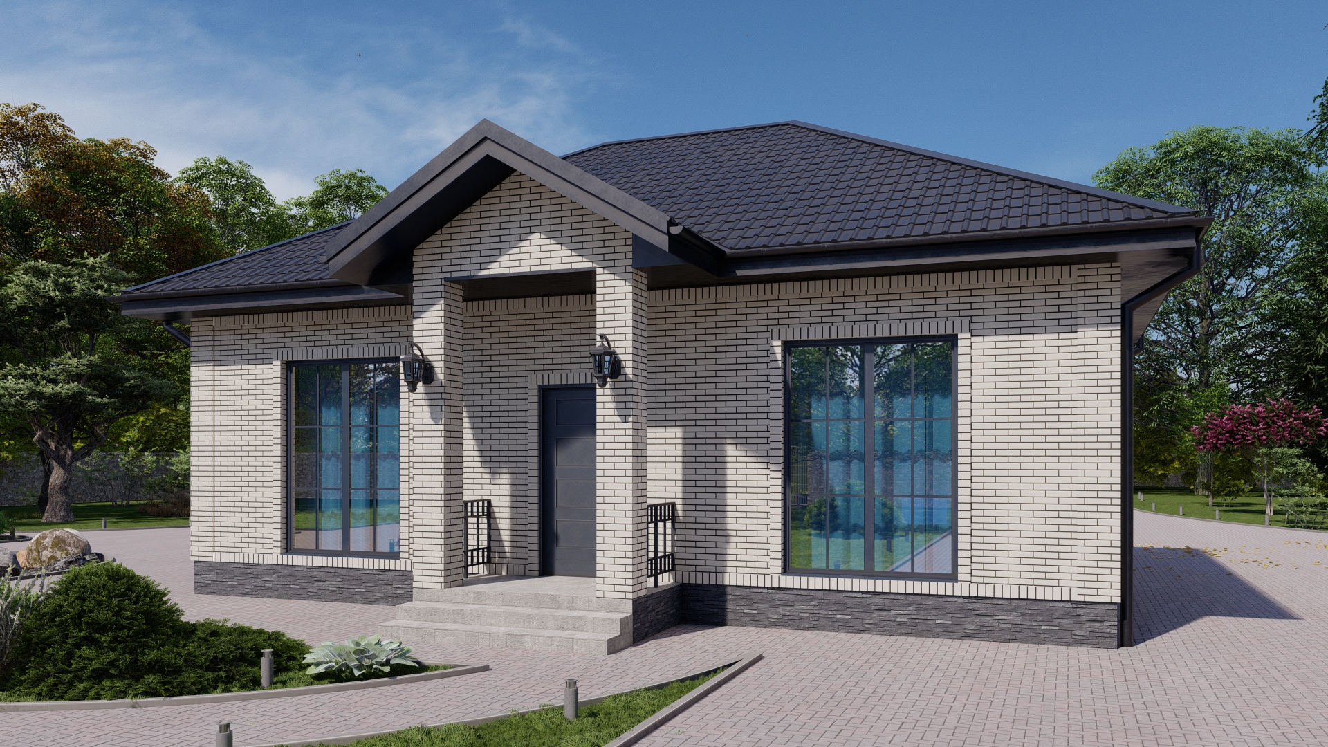 Дом одноэтажный 93м2